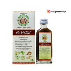 Травяная микстура от кашля "Апачи" для детей и взрослых  Apache Brand Herbal Cough Syrup