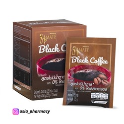 Напиток для похудения Slim Mate "Черный кофе" 12 саше*3,55 гр. Mistine Slim Mate Instant Coffee Mix Black Coffe