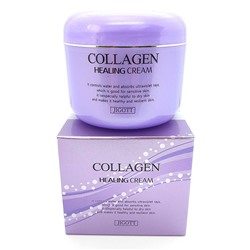 Jigott Питательный ночной крем с коллагеном Collagen Healing Cream, 100 мл