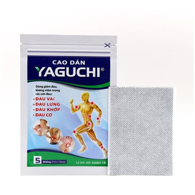 Болеутоляющий пластырь на травах Ягучи YAGUCHI