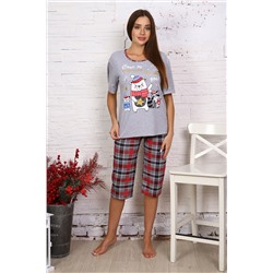 Женская пижама с бриджами 35559