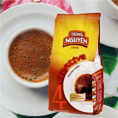 Молотый кофе CREATIVE №4 со вкусом шоколада