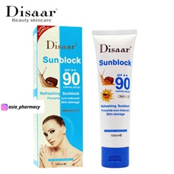 Солнцезащитный крем с экстрактом Улитки SPF 90 ++ Disaar Sunblock 100мл