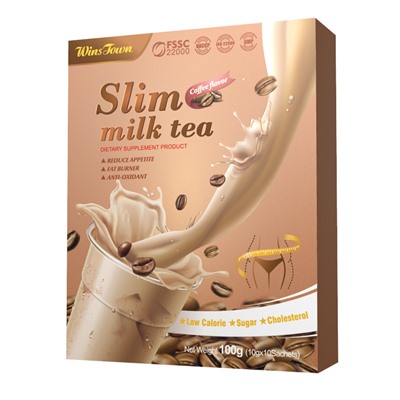Молочный чай для похудения, контроля веса Winstown Detox