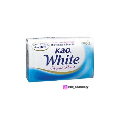 Увлажняющее крем-мыло для тела White (с ароматом белых цветов), KAO