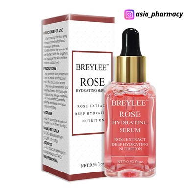 Сыворотка для лица с экстрактом розы Breylee Rozy Hydrating Serum