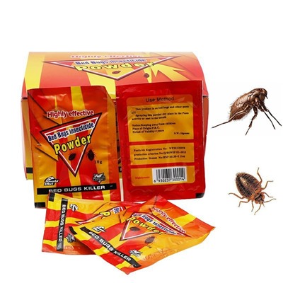 Порошок приманка для уничтожения тараканов, клопов BED BUGS INSECTICIDE POWDER