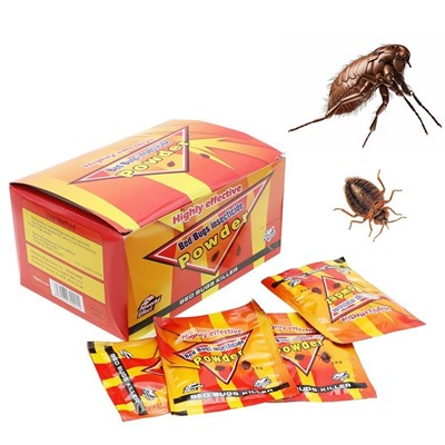 Порошок приманка для уничтожения тараканов, клопов BED BUGS INSECTICIDE POWDER