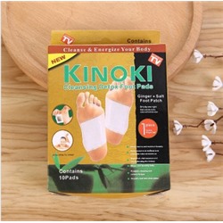 Токсиновыводящие пластыри с имбирём KINOKI