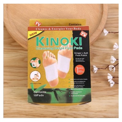 Токсиновыводящие пластыри с имбирём KINOKI