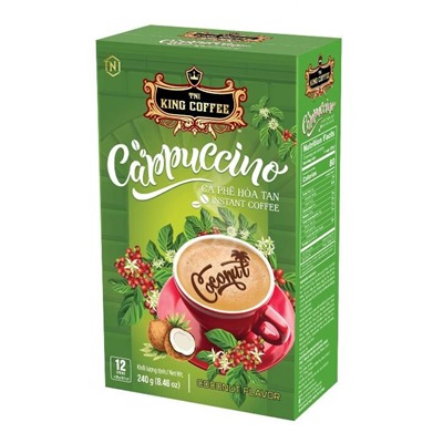 Кофе растворимый Cappuccino Coconut Flavor