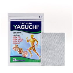 Болеутоляющий пластырь на травах Ягучи YAGUCHI