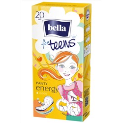 Женские ежедневные прокладки bella for teens energy 20 шт. Bella