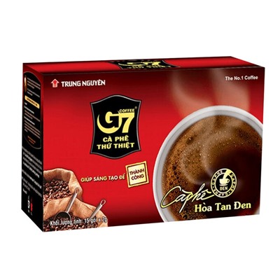 Растворимый Чёрный кофе «G7 «TrungNguyen»
