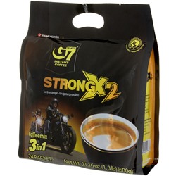 Кофе РАСТВОРИМЫЙ G7 Стронг X2 3 в 1