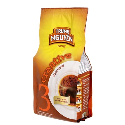 Молотый кофе фирмы CREATIVE №3 со вкусом шоколада