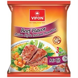 Лапша VIFON в азиатском стиле со вкусом говядины