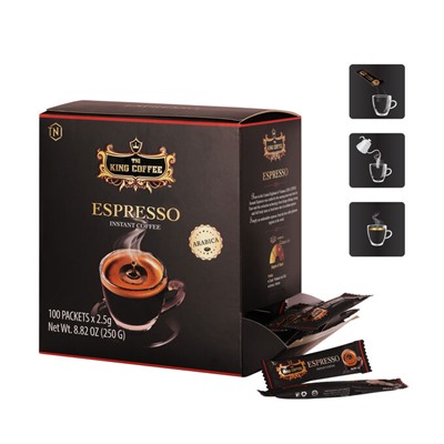 Растворимый кофе  King black Espresso